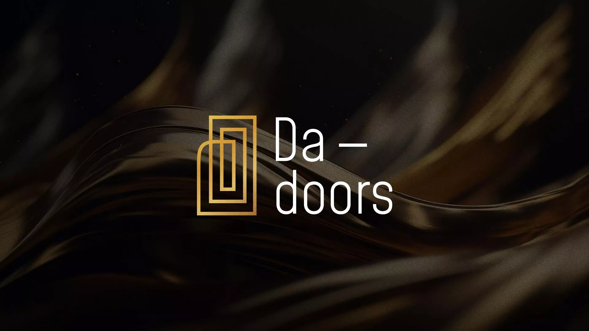 Разработка логотипа для компании «DA-DOORS» в Павловске